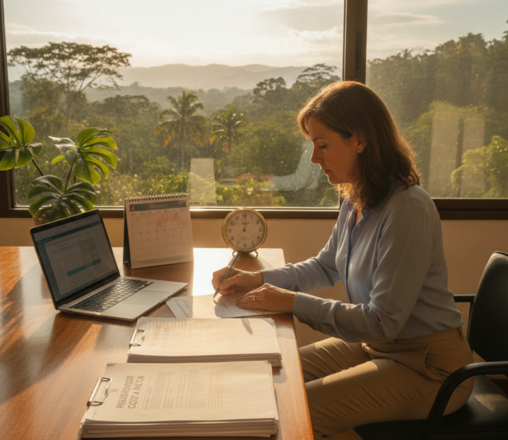 Timing Your Documents for Costa Rica Residency
