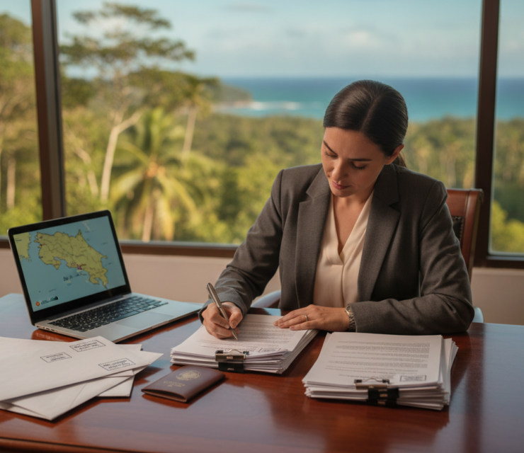 How to Send Residency Documents to Costa Rica