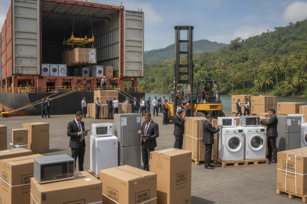 importing appliances to Costa Rica