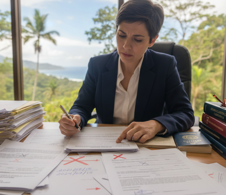 Common Document Mistakes in Costa Rica Residency Applications