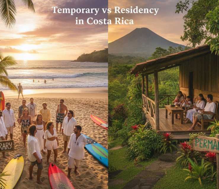 Temporary vs Permanent Residency in Costa Rica