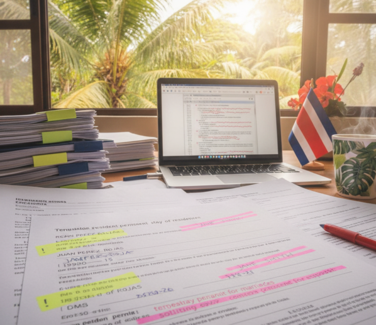 Common Translation Errors in Costa Rica Residency Documents