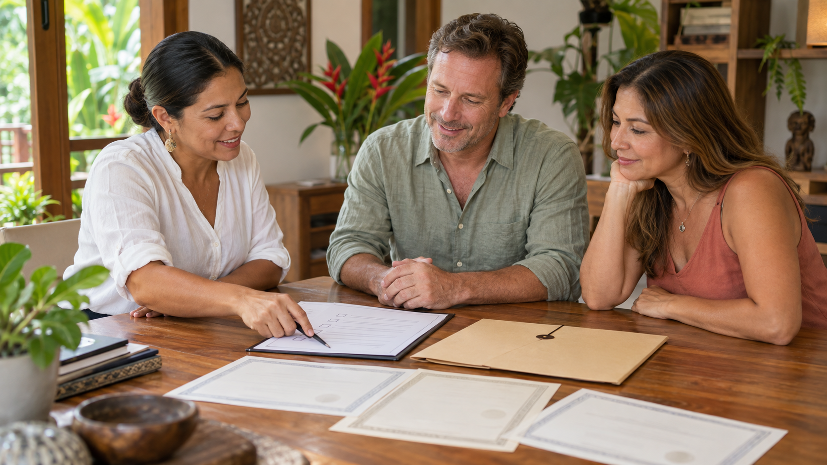 Resident organizing documents for a Costa Rica residency renewal